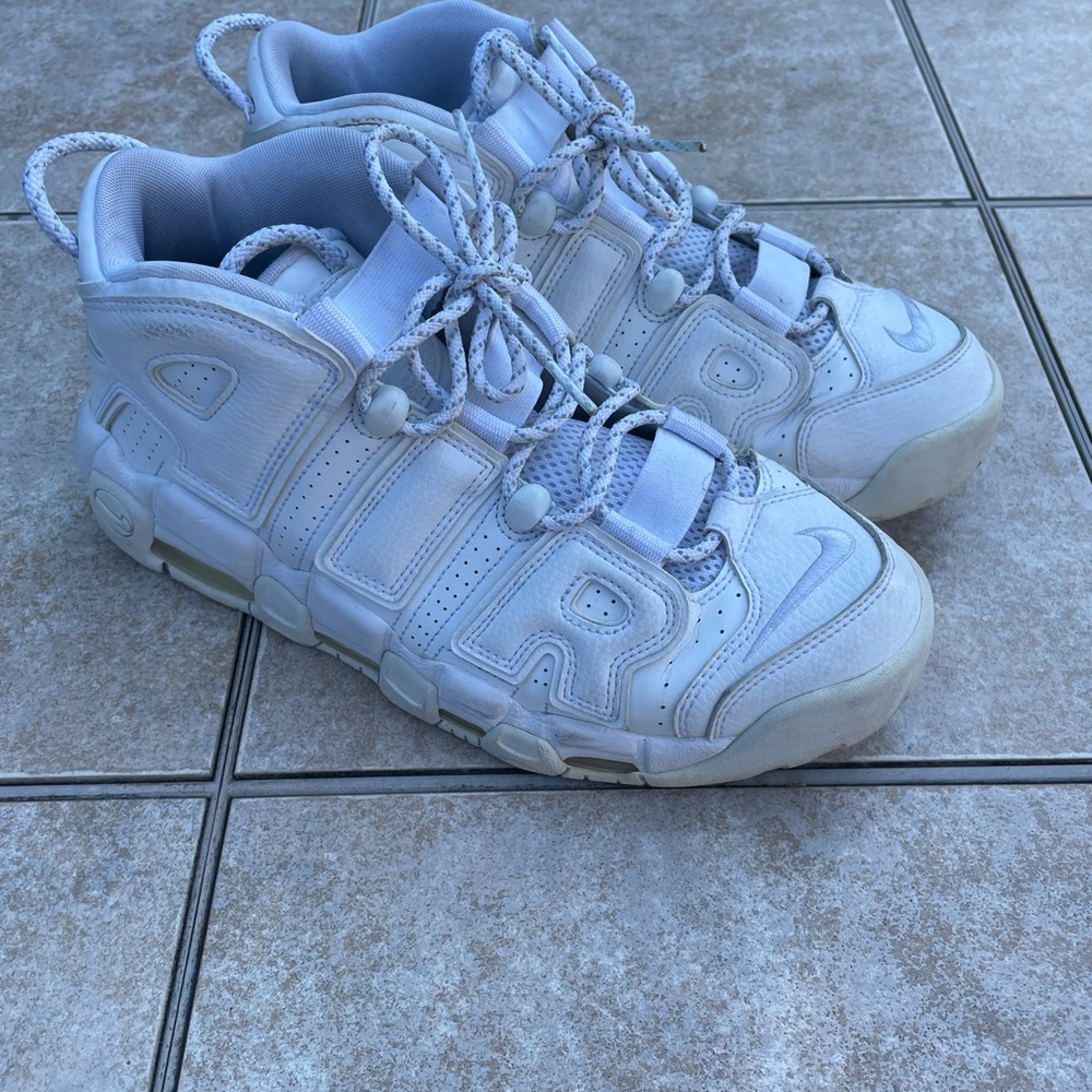 Nike Air More Uptempo Men's 921948-100 - Picture 8 of 12